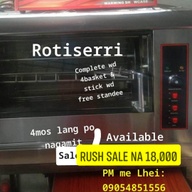 Rotisserie Oven -Gas operated