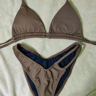 SEWLOCAL 2PC BROWN BIKINI