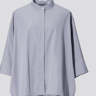 UNIQLO Women's +J Supima Cotton Dolman 3/4 Sleeve Shirt