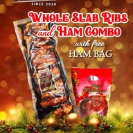 Whole Slab Ribs, Pata and Ham Combo