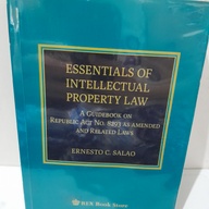Essentials of Intellectual Property Law by Ernesto S. Salao, 2019 Edition