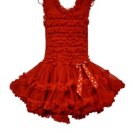 red tutu dress
