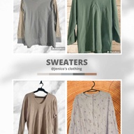 Preloved Sweaters ( M-L)