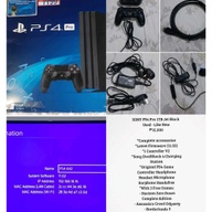 Sony PS4 Pro Jet Black 1TB for Sale