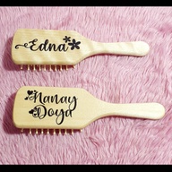 Personalized Wooden Brush