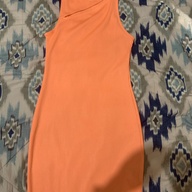 Orange dress