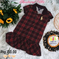 Polo dress checkered R&B