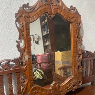Classic Mirror with detailed carvings