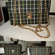 2 Way Checkered Bag