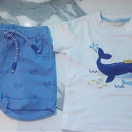 Preloved baby t-shirt and short
