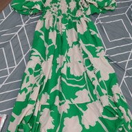 Green Puff Dress