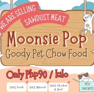 Sawdust meat for pets
