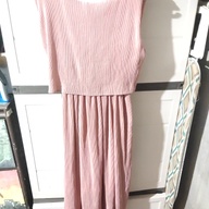 Pink casual dress