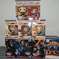 My Hero Academia Funko Pop and Banpresto Figures