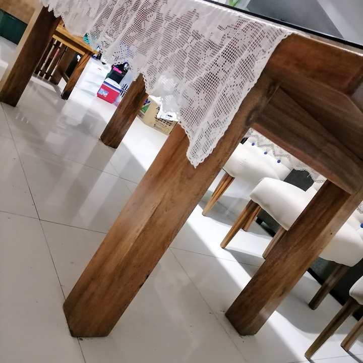 Pure Acacia Wood Dining Table and Chairs Set at 50000.00 from City of