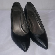 Figlia 2 inch Black Shoes (Size 38)