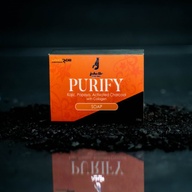 PURIFY SOAP. All Natural. Organic Whitening. Anti-aging. Reduce wrinkle. Hides cellulite, freckles. Rough skin. Eye fine lines. Pigmentation. Brightening. Firm. Firming. Moisturizer. Whitening. Kojic Papaya. Activated Chacoal. Collagen. Pampaputi.