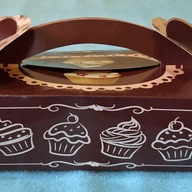 Cupcake Box with design
