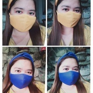 Facemask with headband