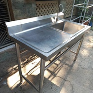 304 Stainless Steel Kitchen Sink 4ftx2ftx31in
