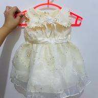 📌0 to 6 months for girls christening dress and white shoes