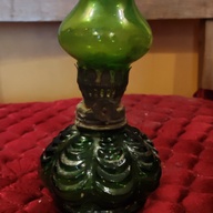 Miniature vintage lamp