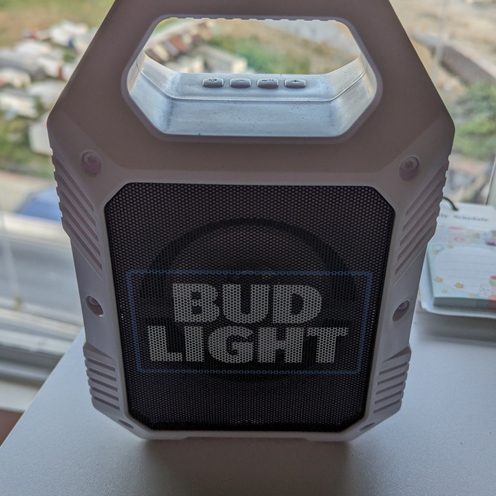 bud light bluetooth speaker