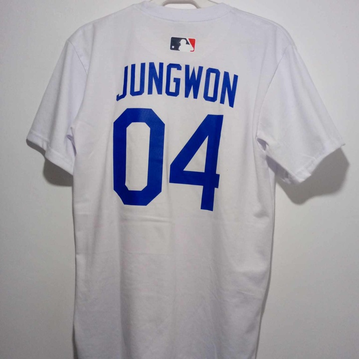 Enhypen Jungwon Dodgers 04 Jersey Shirt at 120.00 from Pasay