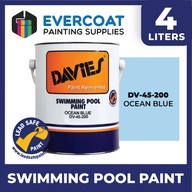 Swimming Pool Paint (White or Ocean Blue) 4L
