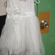 White Big Joy Gown/Dress for Baptism