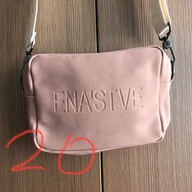 Pink sling bag