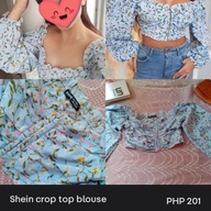 SheIn crop top blouse