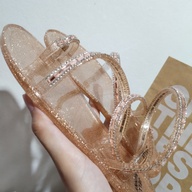 JELLY BUNNY ROCCO GOLD SANDALS