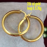 21k Pawnable Gold Earings