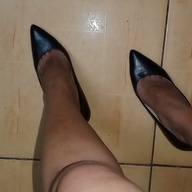 Preloved MK Stilettos Black Shoes