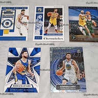 NBA Panini Basketball Cards - Stephen Curry (5 Pieces) Set