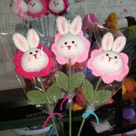 Bunny Flower Chrocet