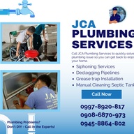 JCA PLUMBING AND SIPHONING SERVICES (PASAY AND PASIG)