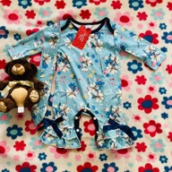 Romper and frogsuit for babies 0-3m and 3-6