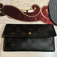 Lv trifold long wallet