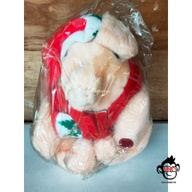 [VINTAGE COLLECTOR'S ITEM] 1990's Santa Piglet Animal Stuffed Toy, brand new