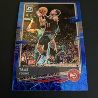 Trae Young 2020-21 Panini Donruss Optic - Blue Velocity Prizm #2 Collectible Cards