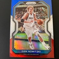 Dirk Nowitzki 2020-21 Panini Prizm - - Red White & Blue Prizm #180 Collectible Cards
