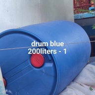 200 liters blue drum