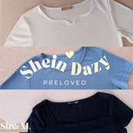 [Preloved] XL Shein DAZY Knit Tees