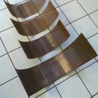 Screen for hammer mill bistay screener perforated