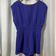 BLUE SHORT ROMPER