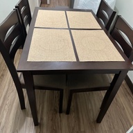 Wooden 4-seater Dining Set
