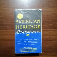 The American Heritage Dictionary, 3rd Edition, Houghton Mifflin, 1994