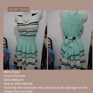 Petite Monde: Mint dress